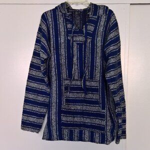 New Baja Hoodie Pullover Large